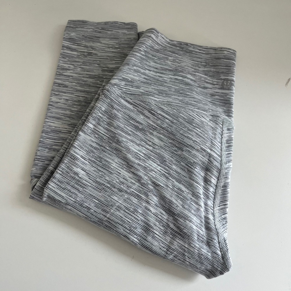 Lululemon Wunder Under Hi-Rise 7/8 Tight Wee Are From Space‎ Ice Grey Alpine 4